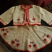 Плетено костюмче, снимка 1 - Детски комплекти - 26364510