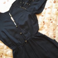 Черна екстравагандна рокля, снимка 4 - Рокли - 39231480