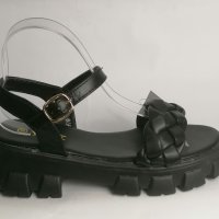 Дамски сандали на платформа, снимка 1 - Сандали - 37967437