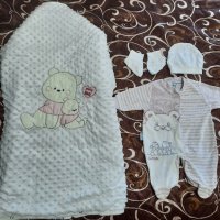 Бебешки комплекти изписване, снимка 1 - Комплекти за бебе - 43687271