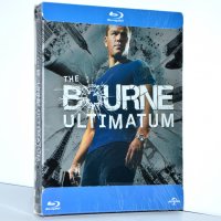 Steelbook Блу Рей Ултиматумът на Борн Blu Ray The Bourne Ultimatum, снимка 1 - Blu-Ray филми - 36810213