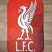 Постелка за баня с лого на Ливърпул/Liverpool, снимка 1 - Фен артикули - 43642227