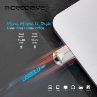 Мини метална флашка 16GB/32GB, снимка 8 - USB Flash памети - 28168031