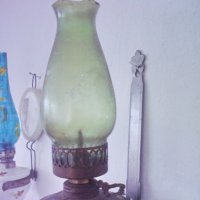 Стара газова лампа за стена, снимка 2 - Антикварни и старинни предмети - 27284170