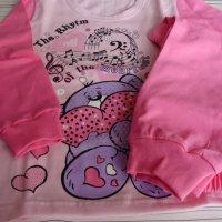 Детска пижама с дълъг ръкав за момиче Ръст 104, снимка 7 - Детски пижами - 9865811