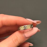Дамски пръстен със сърчица, снимка 9 - Пръстени - 43660930