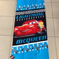 Плажни кърпи за плаж или баня модел “ МcQueen Cars / Колите ” , снимка 1 - За банята - 36971391