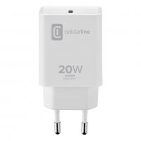 Мощно зарядно CELLULAR LINE 20W Apple, снимка 2 - Оригинални зарядни - 37142738