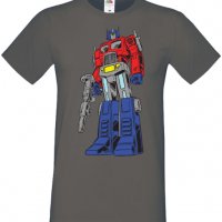 Мъжка тениска Transformers Optimus Prime 01,Анимация,игра,Празник,Повод, снимка 8 - Тениски - 37977431