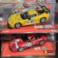 SCX 1:32 Tehnotoys Ferrari/ Chevrolet, снимка 1 - Други игри - 38976239