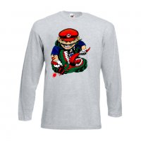 Мъжка тениска Mario VS Monster Игра,Изненада,Подарък,Празник,Повод, снимка 10 - Тениски - 37236598