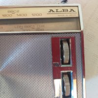 ALBA Радио 1962г  made in Japan, снимка 6 - Радиокасетофони, транзистори - 33680538