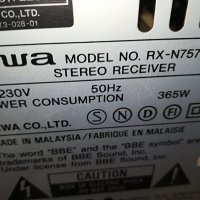 AIWA RX-N757REZ-RECEIVER ВНОС SWISS 2202231133, снимка 13 - Ресийвъри, усилватели, смесителни пултове - 39763471
