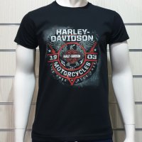 Нова мъжка тениска с дигитален печат MOTOR HARLEY DAVIDSON, мотори, снимка 8 - Тениски - 28933590