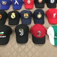 Летни шапки с козирка на различни Футболни отбори 2023, снимка 6 - Шапки - 12939883