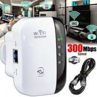 Wi Fi усилвател WiFi repeater рутер Wireless-N 300 Mbps, снимка 3 - Рутери - 28645605