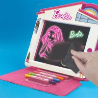 Светеща дъска за рисуване Premium Glow Pad Barbie Diamant Toys 5115, снимка 4 - Рисуване и оцветяване - 42991104