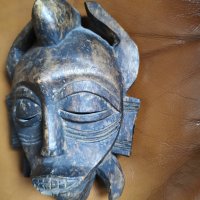 Африканска маска Сенуфо, снимка 2 - Антикварни и старинни предмети - 43112618