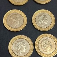 Лот от 13 бр монети по 2 паунда - Великобритания, снимка 8 - Нумизматика и бонистика - 44028626