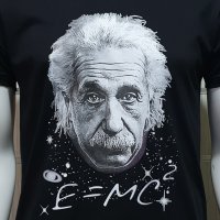 Нова мъжка тениска с трансферен печат Алберт Айнщайн, снимка 9 - Тениски - 28317020
