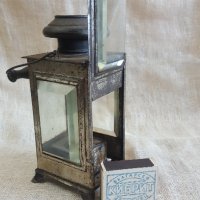 Красив старинен фенер , снимка 4 - Антикварни и старинни предмети - 26341771