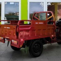 Електрическа Селско-стопанска триколка MaxMotors 2000W - Червена, снимка 3 - Мотоциклети и мототехника - 43004188