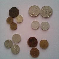 Лот чуждестранни монети, снимка 1 - Нумизматика и бонистика - 32811070