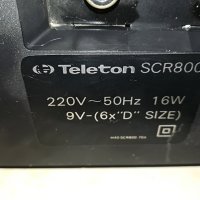 TELETON SCR800 2705232045L, снимка 9 - Радиокасетофони, транзистори - 40844559