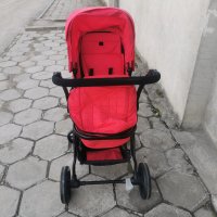 Детска количка Lorelli 2 в 1 STARLIGHT RED - ТОП състояние, снимка 5 - Детски колички - 43585592