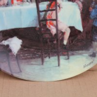 Порцеланова чиния Лимитирана серия , снимка 4 - Чинии - 37255255