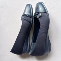 Обувки в тъмносиньо, нови, снимка 2 - Дамски елегантни обувки - 38566155