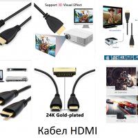 Нови! HDMI кабели и преходници адаптори преходник, снимка 7 - Други - 39013154