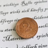 Монета - Германия - 2 пфенига | 1991г.; серия J, снимка 1 - Нумизматика и бонистика - 32800461