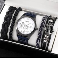 Модерни мъжки - бизнес/спортни кварцови ръчни часовници, снимка 9 - Мъжки - 42341628