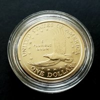 Оригинална монета.САЩ.. Един Американски долар 2000  г., снимка 1 - Нумизматика и бонистика - 32933049