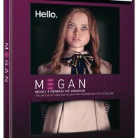 МЕГАН - MEGAN нов 4К + блу рей стилбук , снимка 1 - Blu-Ray филми - 43199544