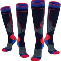 Компресиращи ски чорапи от мериносова вълна Reamphy, 39-42, снимка 1 - Зимни спортове - 43126581