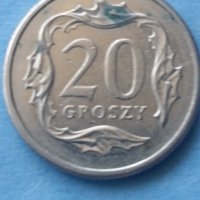 20 groszy 2008 года Польска, снимка 1 - Нумизматика и бонистика - 42210932