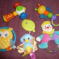 Лот маркови бебешки играчки - Fisher Prise, Simba, Playgro, снимка 2 - Дрънкалки и чесалки - 27387519