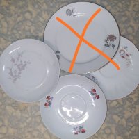 Старинни порцеланови чинии , снимка 5 - Чинии - 29023423
