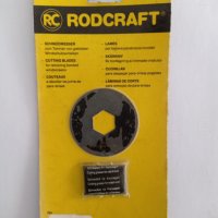 RODCRAFT S60 Режещ диск Ø60mm за сваляне на автостъкла, снимка 1 - Аксесоари и консумативи - 43969876