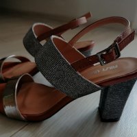 Сандали на ток , снимка 2 - Дамски обувки на ток - 37798312