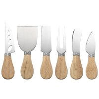 Комплект 6 ножове за сирене, снимка 2 - Прибори за хранене, готвене и сервиране - 43461890