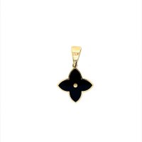 Златен медальон Louis Vuitton 1,45гр. 14кр. проба:585 модел:21904-6, снимка 1 - Колиета, медальони, синджири - 44002481