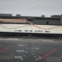 Табло Километраж Speedometer/Instrument Cluster за VW Golf 3 1H6919033BD 1H6 919 033 BD , снимка 3 - Части - 39763222