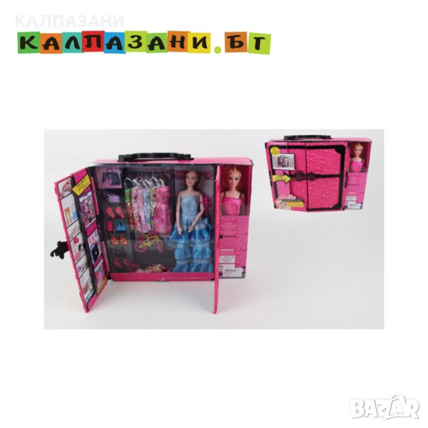 КУКЛИ Х2 С ГАРДЕРОБ 98-41 (T), снимка 1