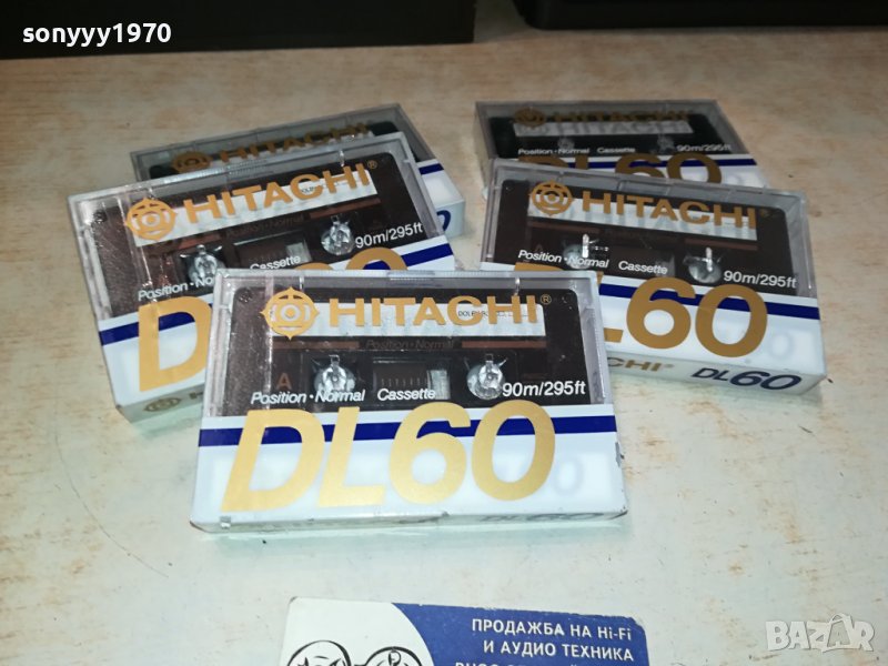 *HITACHI X5 TAPE MADE IN JAPAN 1111231313, снимка 1