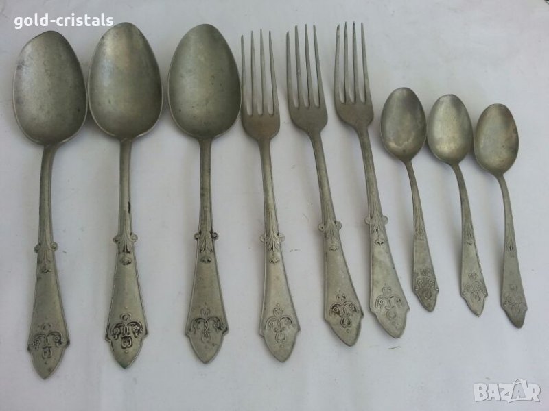  посребрени  прибори за хранене , снимка 1