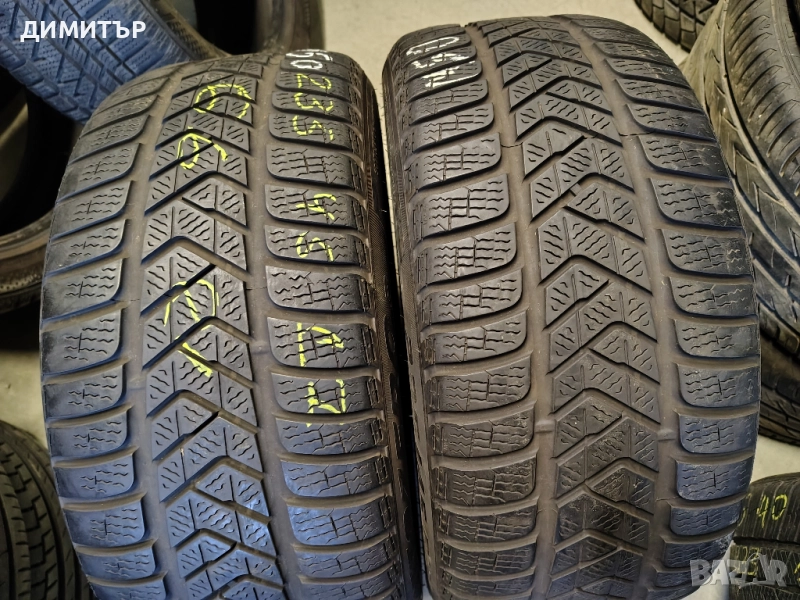 2бр.зимни гуми PIRELLI 235 45 17 DOT21 цена за брой, снимка 1