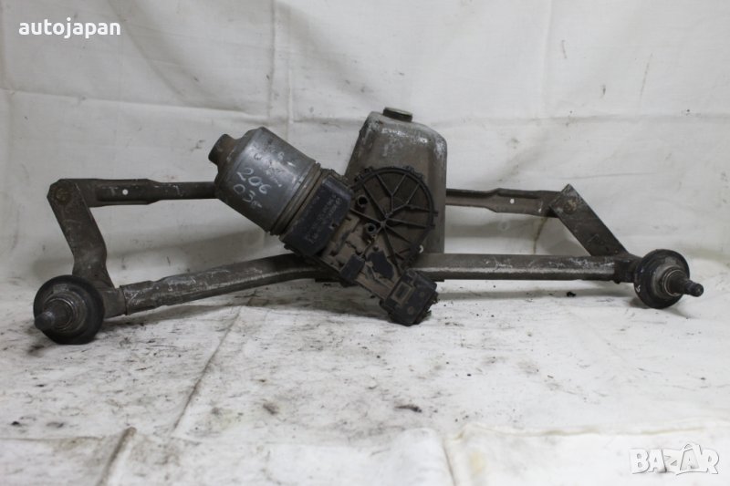 Лостов механизъм чистачки с моторче Пежо 206 03г Peugeot 206 2003, снимка 1